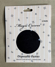 Black Pastie Nipple Cover - 3 pack - coordinatedcouture